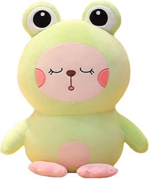 Amazon 動物ぬいぐるみ 鴨 いぬ うさぎ くま ぶた 蛙 アニマル 子供 新生児 ソファー ベッド お誕生日 Gift 店飾り おもちゃ デコレーション グリーン ３０ｃｍ ぬいぐるみ おもちゃ