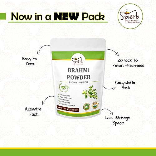 Brahmi Polvo - 250 gm - Imagen 4