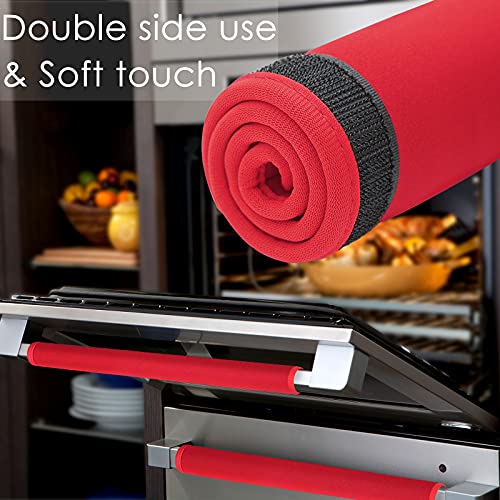 image for ZAWAGIIK 7Pcs Refrigerator Door Handle Cover Washable Kitchen Applianc