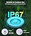 Fussion 200ft Permanent Outdoor Lights for House, 2025 Smart RGB LED Outside Lights with APP Remote Control, IP67 Waterproof Eternity Eaves Lighting for Christmas, Halloween, Holiday, Party, Daily