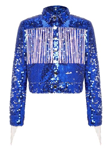 Gilet court avec franges western pour filles et enfants