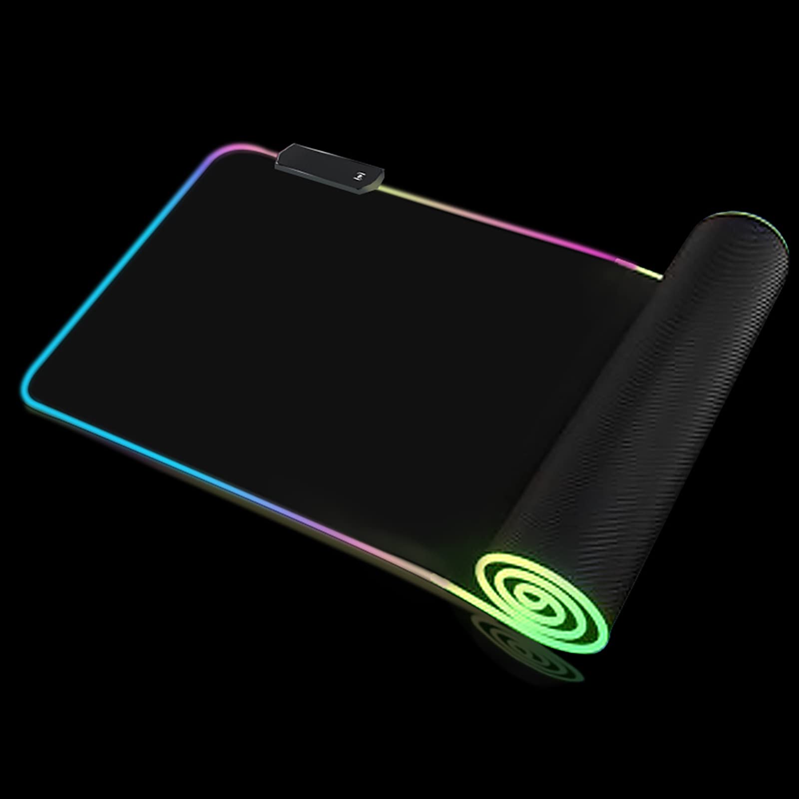 ELLENNE MOUSEPAD XXL RGB LED TAPPETINO GAMING 900X400MM STARS C04 | RGB TAPPETINO XXL - MOUSE PAD GIOCO GAMING 900X400 - LED 7 COLORI - 4 EFFETTI LUCI LAVABILE PER PC DESKTOP E LAPTOP STARS C04