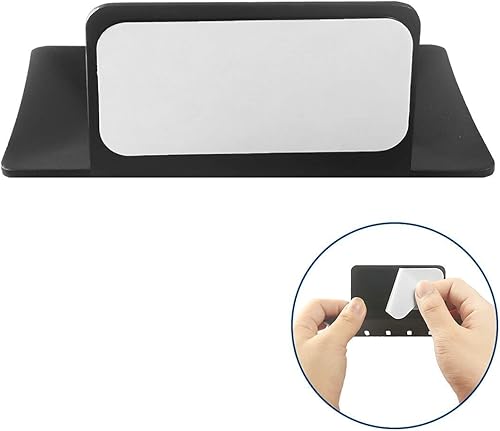 Miniatura 5 de Jabonera autoadhesiva para baño, soporte de jabón de aluminio sin perforaciones para ducha y cocina, color blanco, 1 paquete