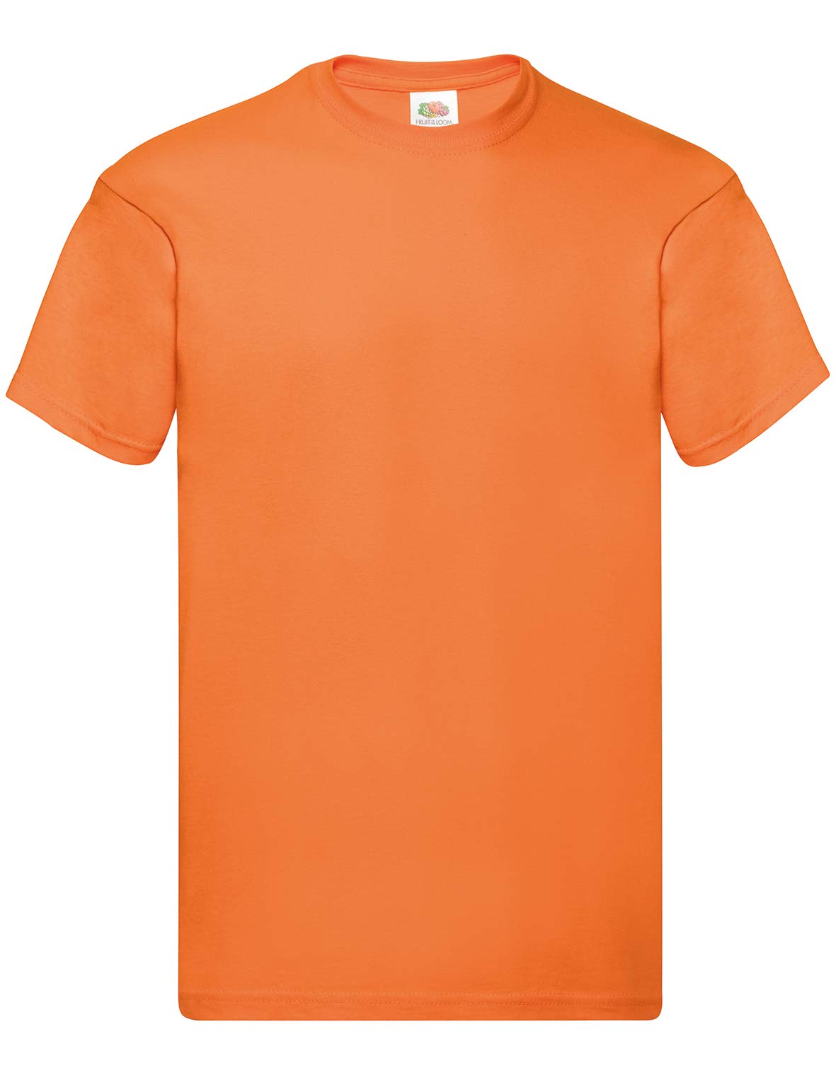 Fruit of the Loom Mens Screen Stars Original Full Cut Short Sleeve T-Shirt (2XL) (Orange)