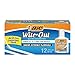 BIC Wite Out Quick Dry Correction Fluid, 20 mL, White, Goes on Easy With A Reduced Dry Time, 12-Count Pack