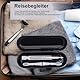 Youmang Reise Etui Für Oral B Pulsonic Slim 1000/1100 Schallzahnbürste 1 Handstück Und 2 Aufsteckbürsten - Schwarz