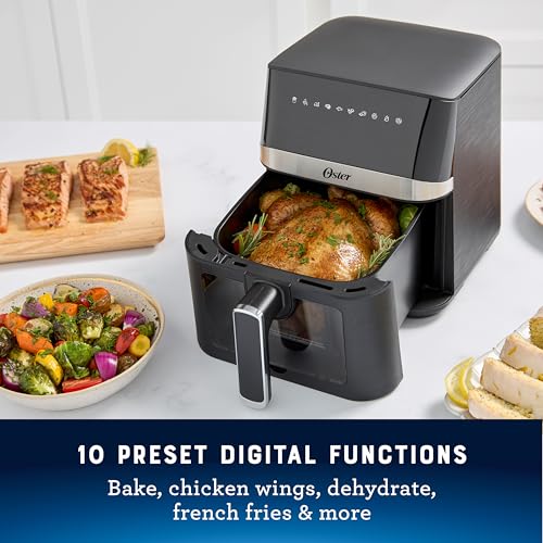 Oster 4Q Air Fryer Review (2025): Easy-To-Use & Stylish 5 Oster Compact Air Fryer Overview