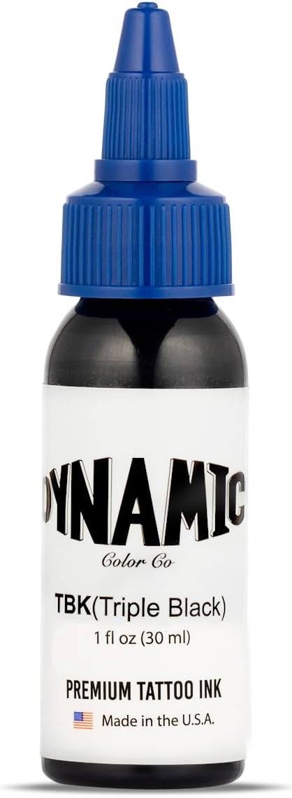 Dynamic Color Co Triple Black Ink Bottle 1oz