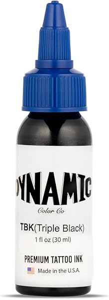 Dynamic Triple Ink Bottle Black 28.3g