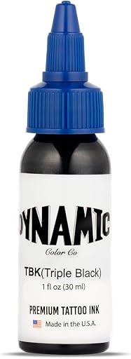 Dynamic Color Co Triple Black Ink Bottle 1oz