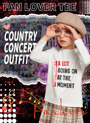 Toddler Girls Letter Print Shirt - Kids Music Concert Long Sleeve Top Cute Casual Graphic Tee Fall Winter Outfits2