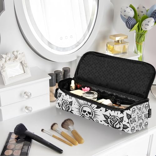 Organizador 2 en 1 y tapete resistente al calor para herramientas de cabello miniatura 7