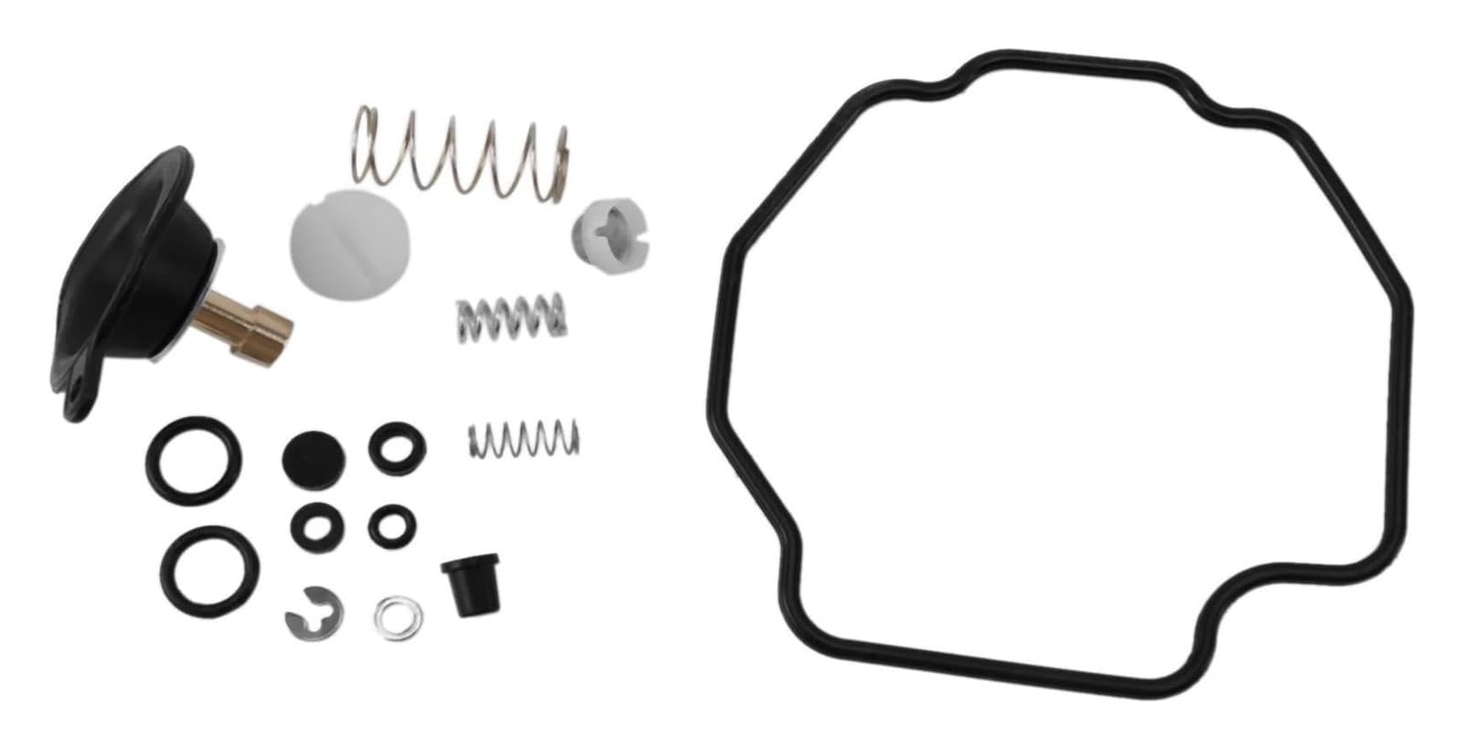 Motocicleta Carburador Kit De Reparación Carburador Motocicleta para Yamaha V-MAX 1200 1985-2000 Incluye Arandela Aguja Válvula Boquilla Diafragma Y Junta Juego 4