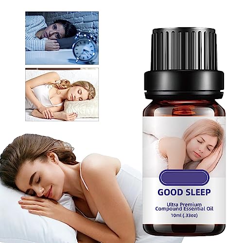 Voihamy Aceite Esencial para Dormir | aceites Esenciales calmantes Lavanda para difusor - Sweet Sleep Blend 10 ml Aromaterapia para Dormir con Lavanda para Relajarse y calmar