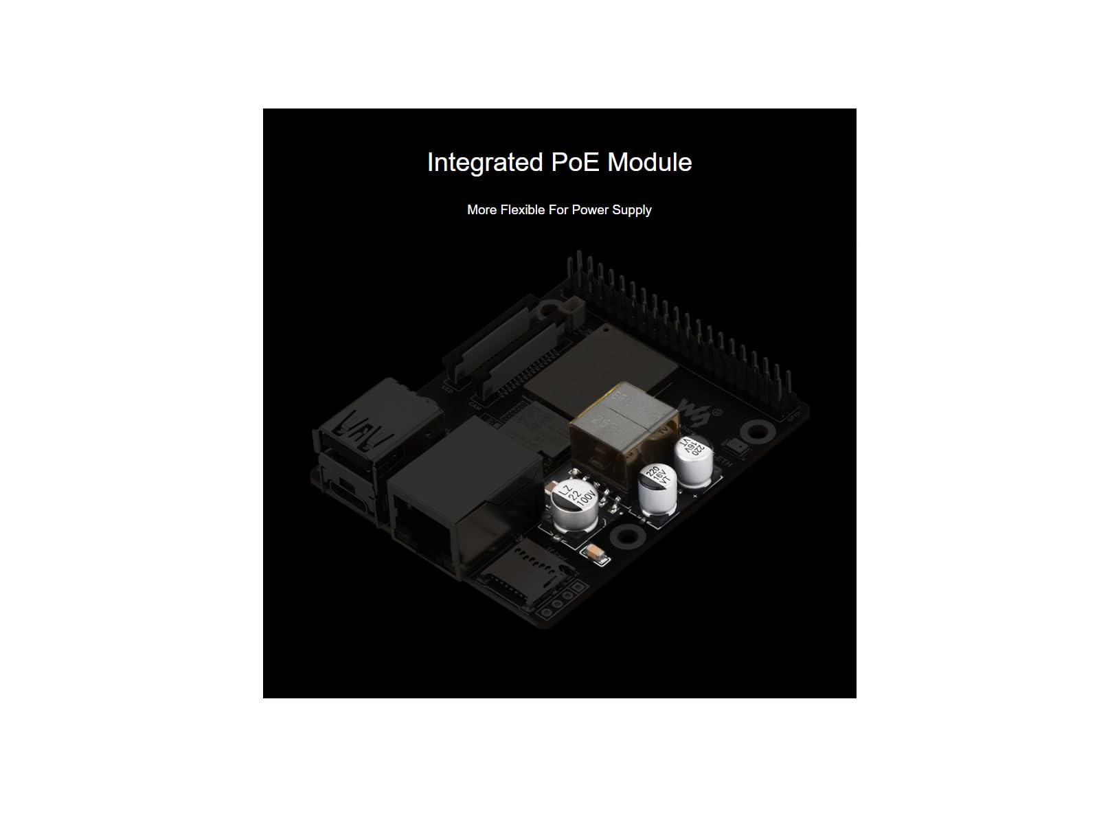 Waveshare ESP32-P4-WIFI6-POE-ETH Development Board Based On ESP32-P4 And ESP32-C6,Supports Wi-Fi 6 And Bluetooth 5 (Le) Integrated Poe Module,Supports Poe Power Supply,Supports AI Speech Interaction