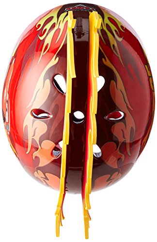 Bell 7082369 Child Cars 3D Flame Hawk Multi-Sport Helmet, Red , Child (5-8 Yrs.) #TOP6