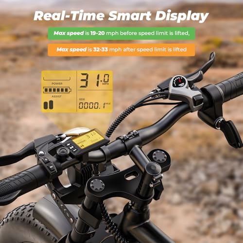 RKJ Electric Bike for Adults, 2200W, 30/32MPH, 75 Miles, 48V