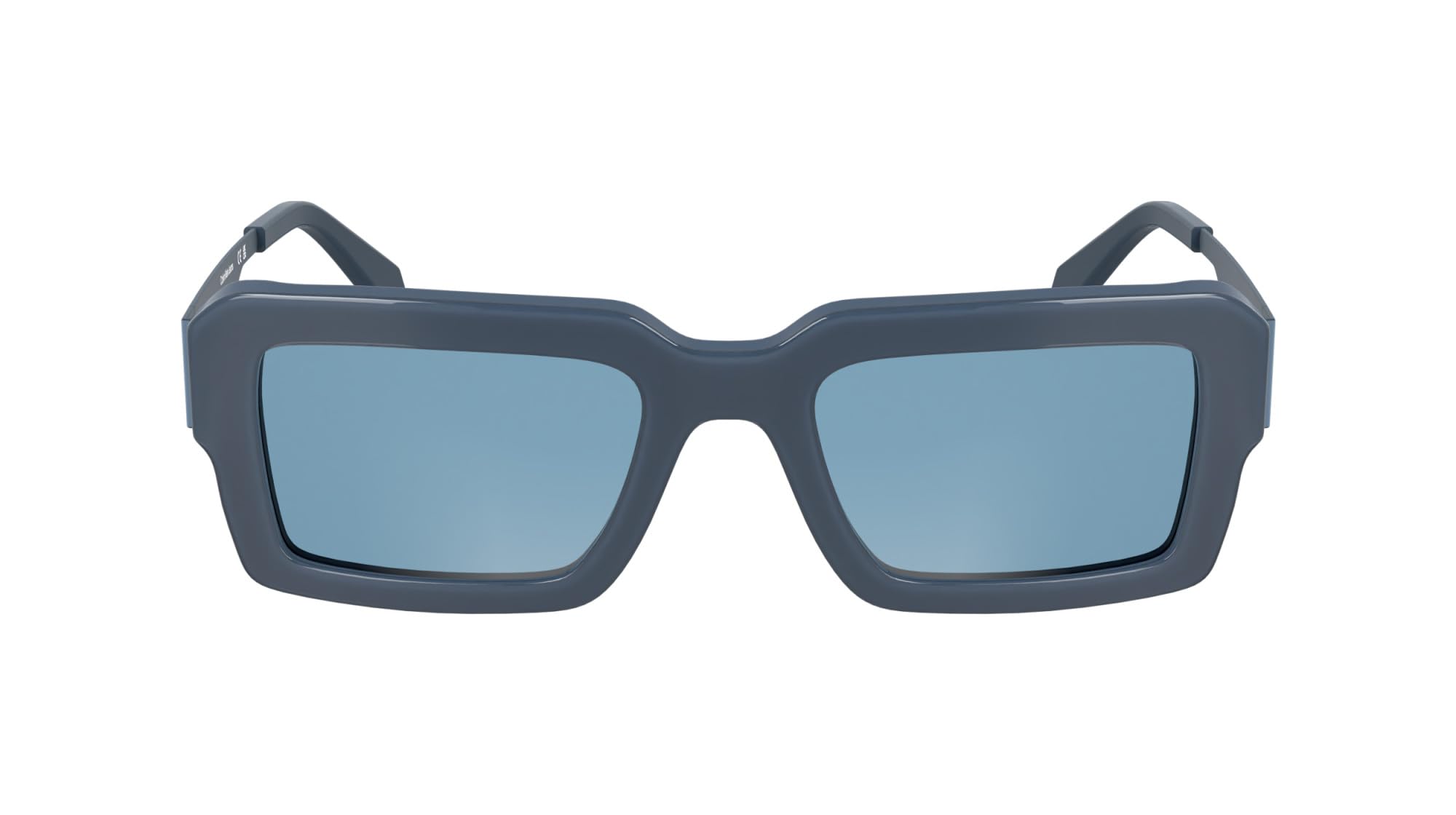 Calvin Klein Jeans Unisex Adult Sunglasses CKJ25606S - Blue with Solid Blue Lens