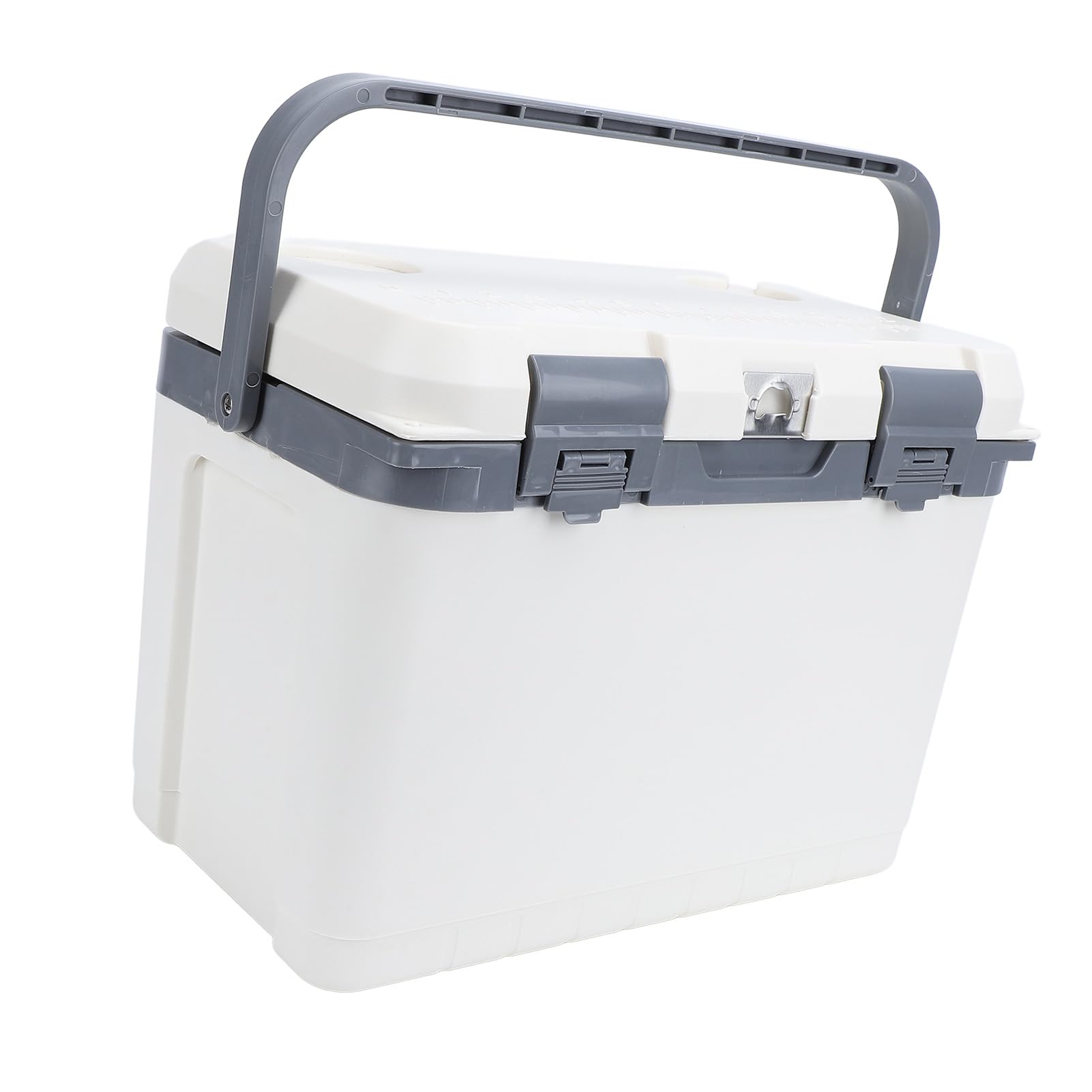 Rengue Glacière Isotherme Portable pour Réfrigérateur, Boîte à Déjeuner Rigide en PU PP de 15 L avec Grande Poignée, pour Voyage en Voiture, Camping, Plage, Pique-Nique, Bateau