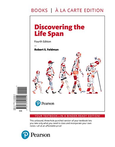Lifescan Book Discovering the Life Span - Books a la Carte (4th Edition): Feldman Ph ...