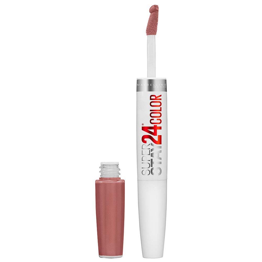 Maybelline Lipstick, SuperStay 24H Liquid Lipstick – Dual-Ended Long-Lasting Color & Moisturizing Lip Balm – Non-Drying, Transfer-Proof, Upto 24Hour Dual Ended Lipstick, Shade: 620 In The Nude