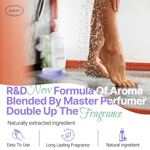 Shower Steamers Aromatherapy Blriet, Gifts for Women, Teen Girls, Wife, Her, Mom, Valentines Day Gifts Birthday Galentines Decoration Travel Essentials Self Care Home Spa Relaxation - 8 Pack - Image 7