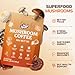 HealSpot Mushroom Coffee 60,000mg - 13 Adaptogenic Mushrooms mix MCT Oil & Vitamins, Instant Coffee with Reishi, Lion’s Mane, Cordyceps & More for Energy, Focus, Digestion, Immune Support, 6.35 Ounce