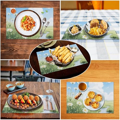 Sets de table en PVC lavables et antidérapants pour protéger votre mobilier