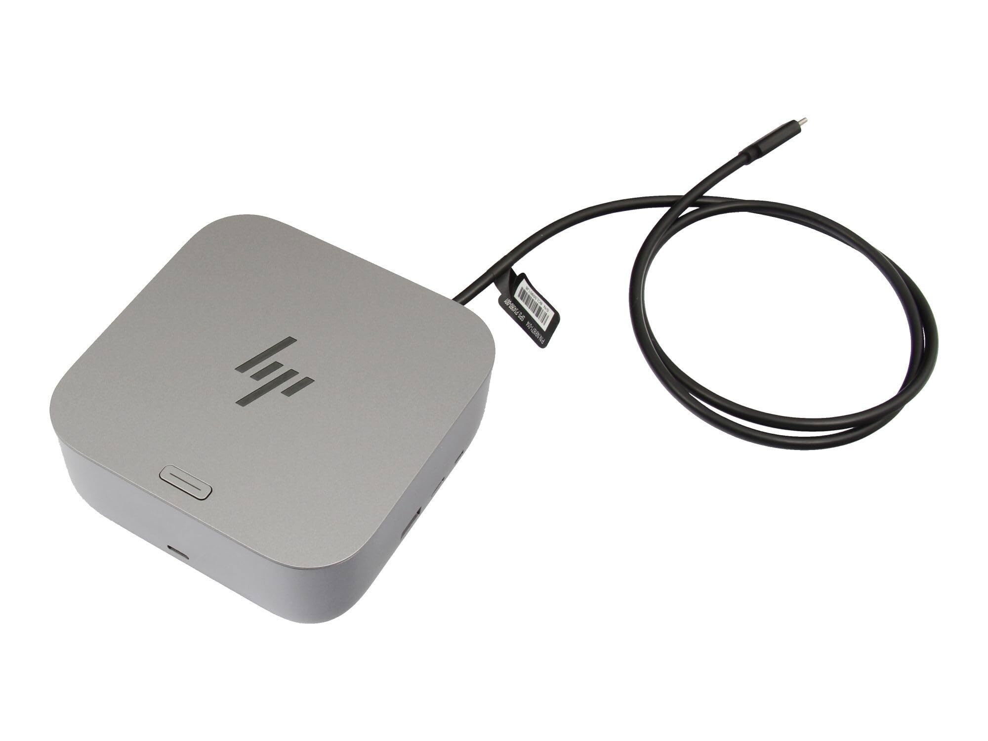 HP P34015-001 Original Thunderbolt 4 Port Replikator | inkl. 120W Netzteil für Elite Dragonfly G2, EliteBook , x360 1030 G8, Envy 17-ch0000, x360 15-es0000, ZBook Firefly 15 G8