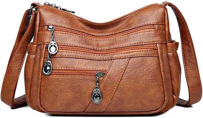 Bolsa Tiracolo Feminina Moderna Em Couro Pu Alta Qualidade，Design...