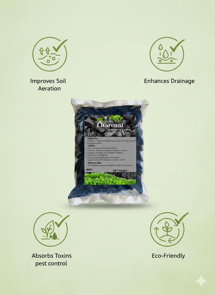 CharGro Charcoal - Natural Soil Filter for Plants & BBQ -6 CharGro Charcoal - Natural Soil Filter for Plants & BBQ -6