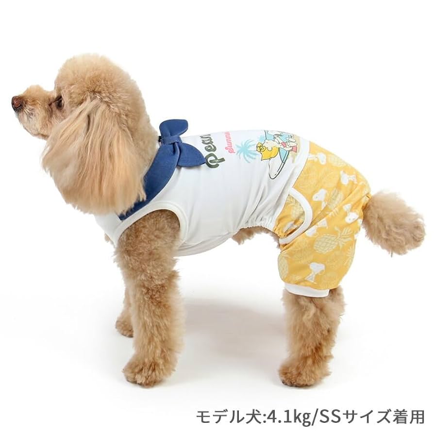 Amazon | ペットパラダイス 犬 服 パンツつなぎ スヌーピー 小型