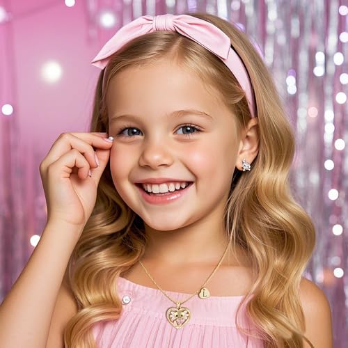 C-leen Axolotl Gifts for Teen Girls Trendy Stuff, 14K Gold Plated Initial L Axolotl Necklace Teen Girl Gifts Trendy Stuff Birthday Gift for 5 6 7 8 9 10 Year Old Girl Gift by C-leen - Used condition - Image 2