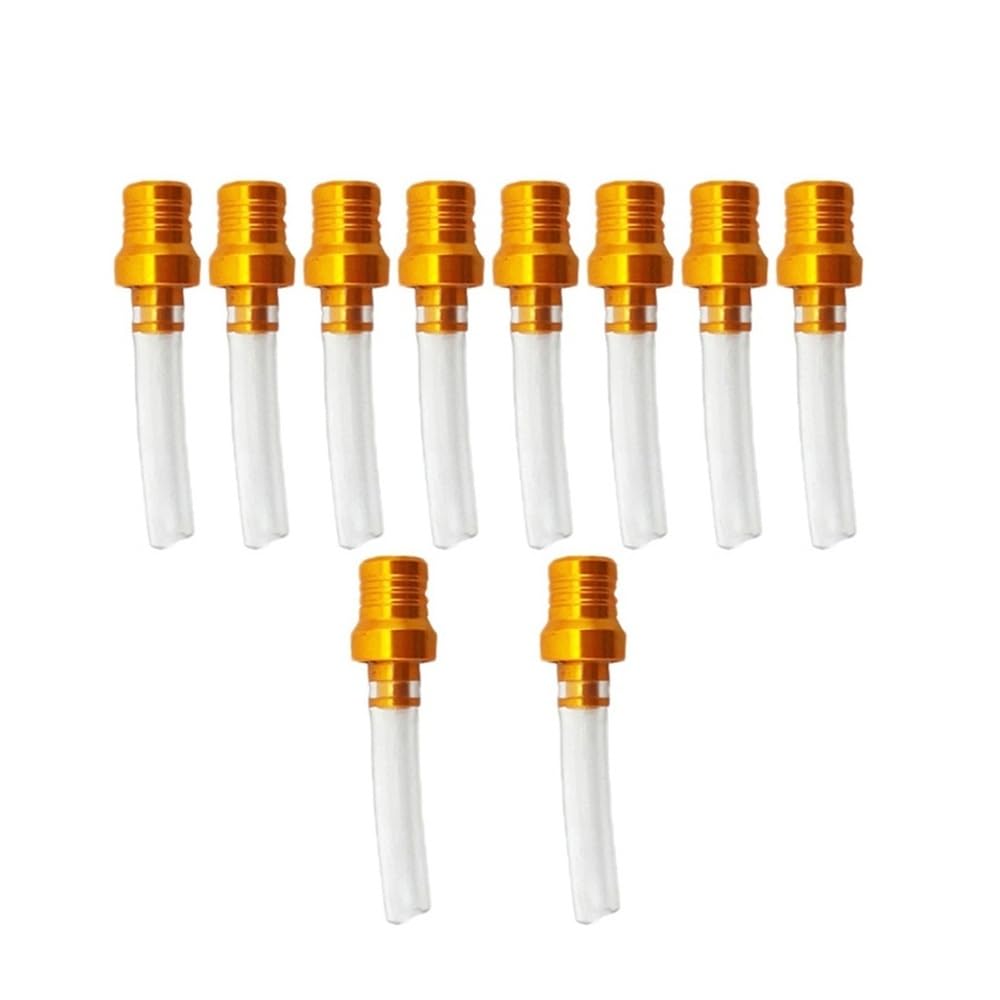 Haziec 10 Pcs Fuel Cap Breather Hose Tube Fit For 50Cc-160Cc Chinese Pit Dirt Bikes(10 Pcs)
