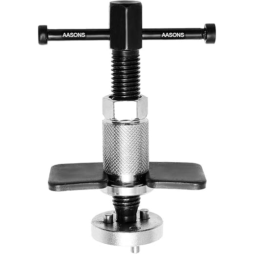 AASONS Universal Brake Caliper Piston Rewind Kit Wind Back Tool Set for Replacement of Brake Pads, Brake Discs Or Brake Shoes Right Handle Set Tool Rear Compression Removal Adjustment Tool