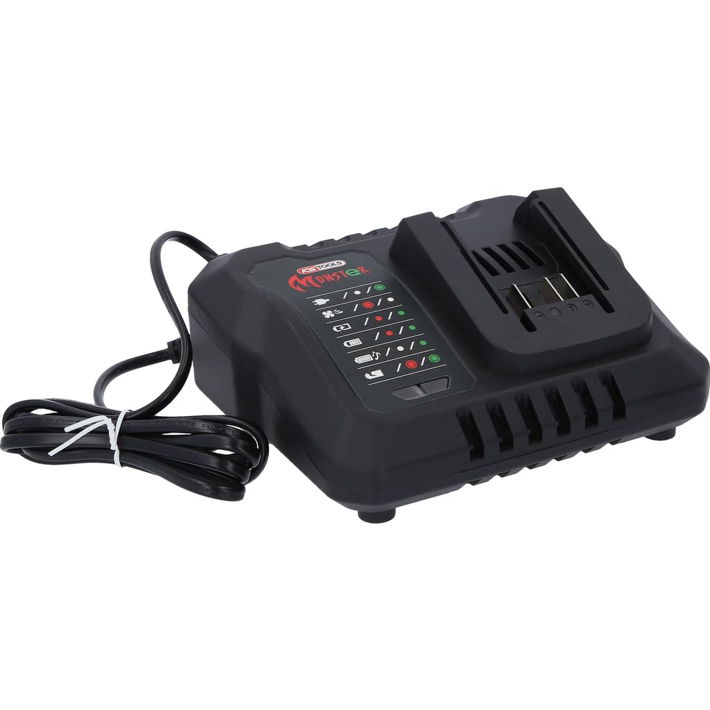 Chargeur rapide eMONSTER KS TOOLS 8 A 515.6080 fini les batteries vides