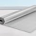 VEVOR Double Reflective Insulation Roll, Air Bubble Film Radiant Barrier, 3.2 mm 48 in x 10 ft, Double-Sided Aluminum Foil Bubble Heat Reflective Shield, Thermal Insulation Roll for Window RV Roof