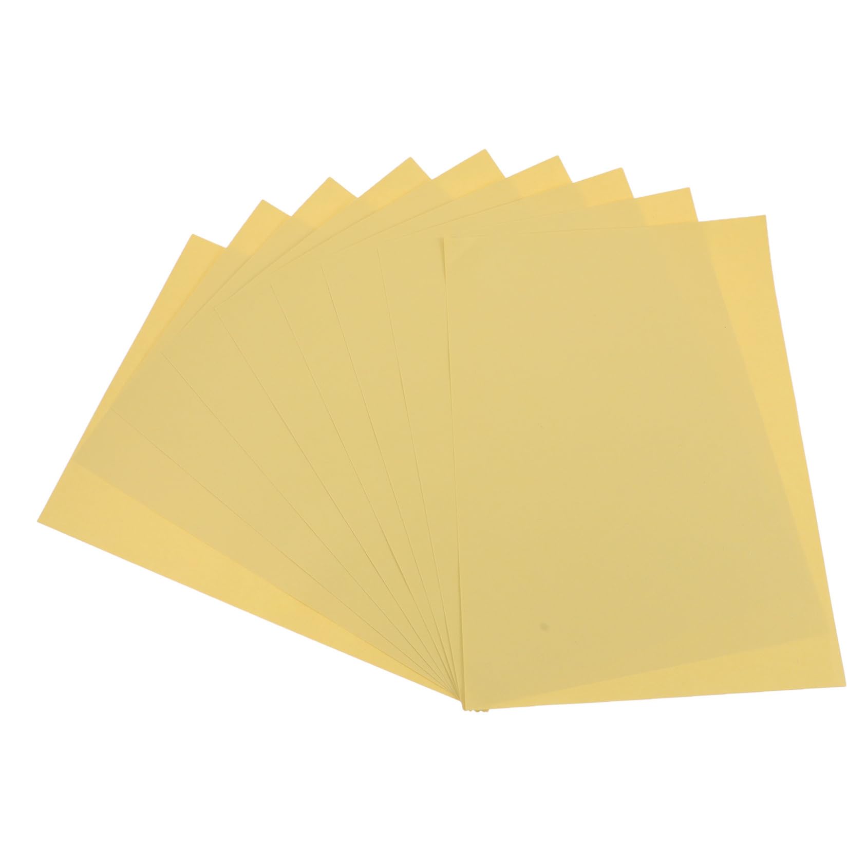 STOBOK 100fogli Buste per Spedizione Carta Adesiva Vuota Stampabile Adesivi per Stampa Etichette Adesive in Carta Magnetica Rustica Compatibile Stampanti e Macchine da Taglio per Arti