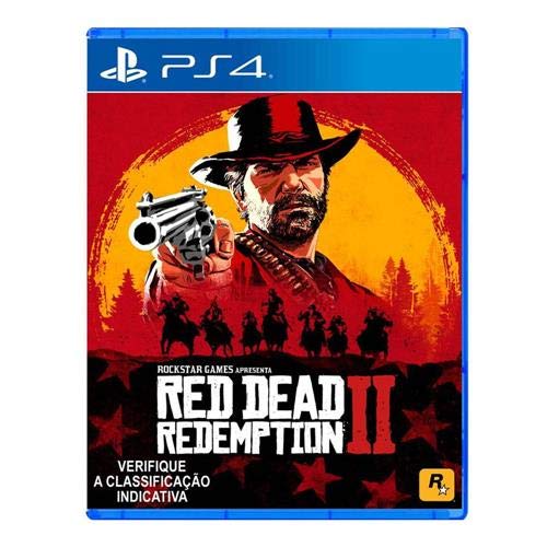 Jogo Red Dead Redemption 2 - Ps4 Mídia Física