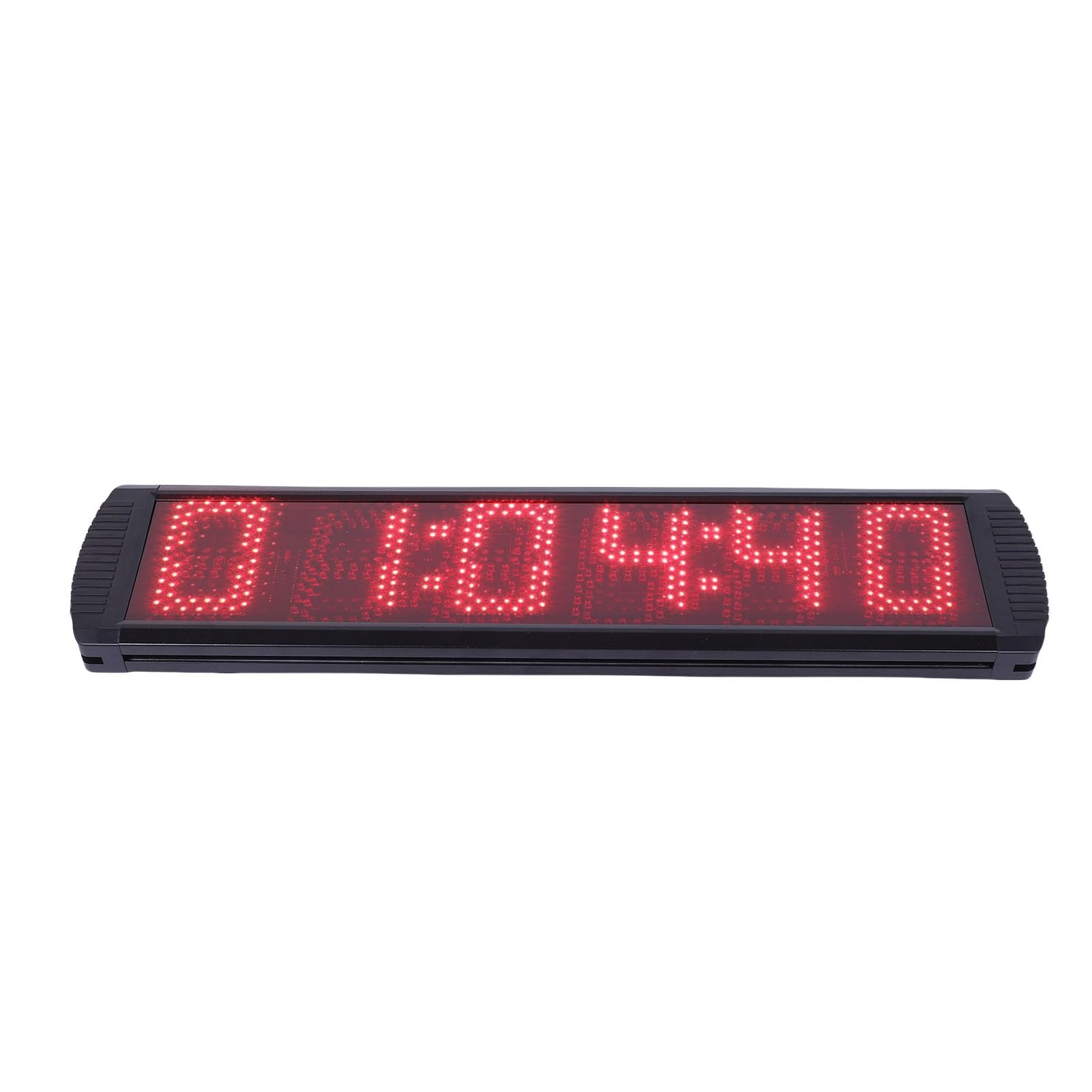 Jeffergarden Reloj Digital LED de Temporizador de 6 Dígitos con Trípode Control Remoto Cuenta Regresiva Cuenta Progresiva para Gimnasio Aula