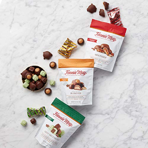 Fannie May, Milk And Dark Chocolate Candy, Everyday Bag Trio, 6 Bags #TOP3