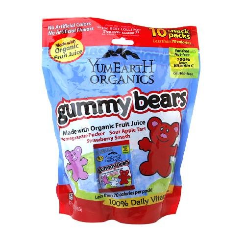 Yummy Earth Organic Gomitas Pack 4 x 7 oz miniatura 1
