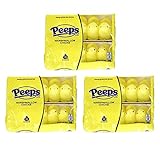 Peeps Yellow Chicks, 10 Count Package - 3 Pack - 30 Chicks Total