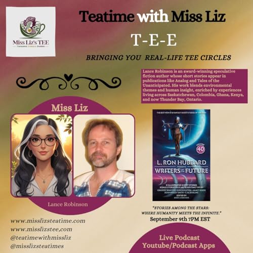 『Miss Liz's Serves Lance Robinson “Stories Among the Stars: Exploring Humanity, Nature, Infinite』のカバーアート