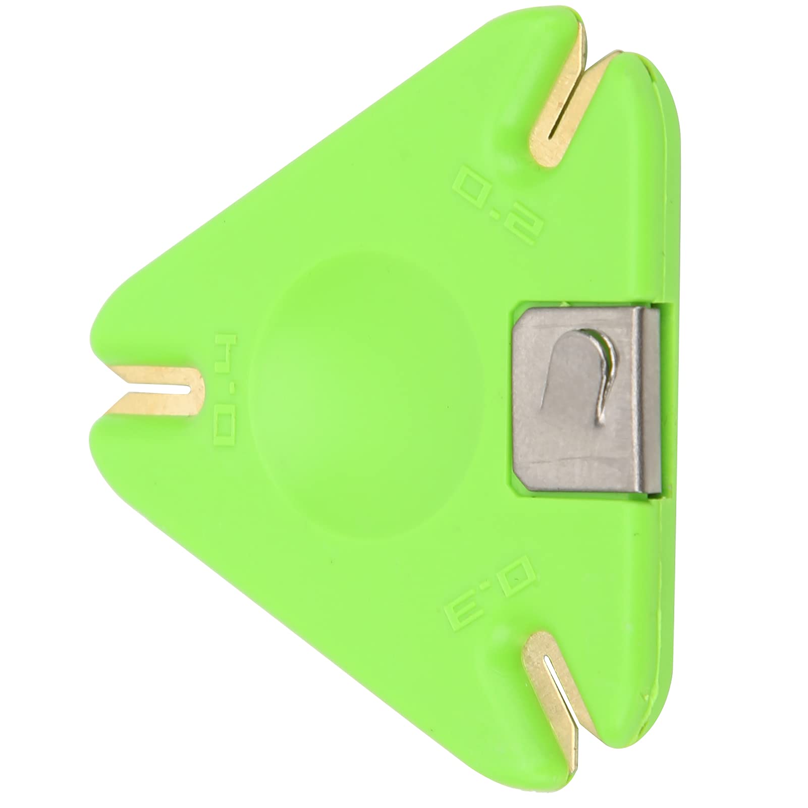 Pwshymi Green Fishing Coated Braid Stripper Tool Line Coated Removal Tool Line Cutter Fishing Line Cutter Fishing Accessory For Outdoor Fishing(Green)