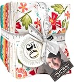 In the Garden collection from Moda Fabrics Designed by Corey Yoder (Little Miss Shabby) Fat Quarter Bundle includes 38 18-inch by 22-inch fat quarters 100% Cotton; premium quilt shop quality fabric