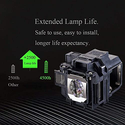 Lámpara de repuesto E78 para proyectores Epson ELPLP78 ELPLP88 miniatura 3