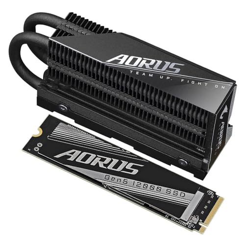 Gigabyte Technology AORUS Gen5 12000 SSD 1TB PCIe 5.0 x4