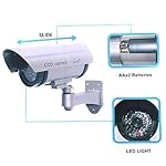 HandyTrendy-Realistic-Looking-Dummy-Security-CCTV-Fake-Bullet-with-Flashing-LED-Light-Indication-Camera-for-Home-CCTV-Camera-Security-for-Home