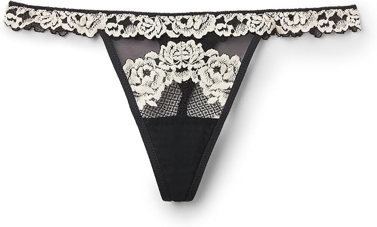 Intimissimi Womans Pretty Flowers Tulle G-String